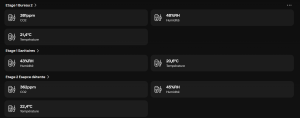 Capture d'écran d'une interface de supervision technique GTB — ARKEN